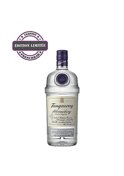 bouteille alcool  TANQUERAY  Bloomsbury  