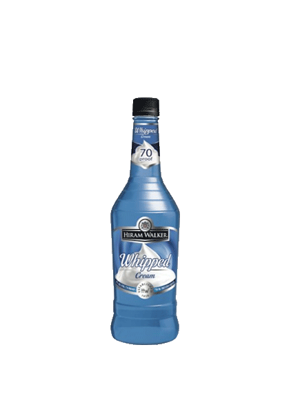 bouteille alcool  HIRAM WALKER  Whipped Cream 
