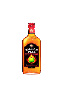 bouteille alcool William Peel Spicy Shot