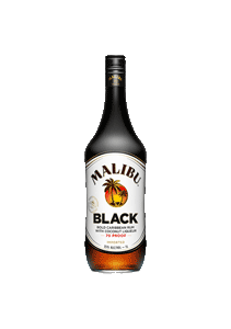 bouteille alcool MALIBU Black New Design 2013