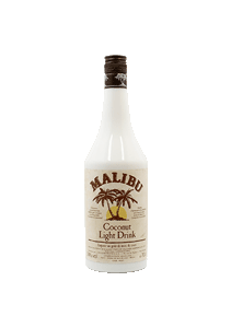 bouteille alcool MALIBU Coco Design 1980