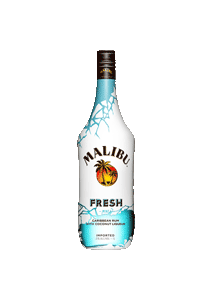 bouteille alcool Malibu Fresh New Design 2013