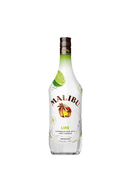 bouteille alcool MALIBU Lime