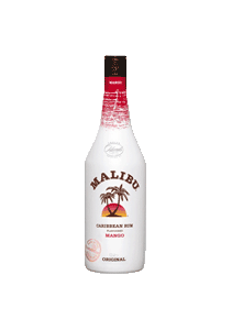 bouteille alcool Malibu Mango Design 2004