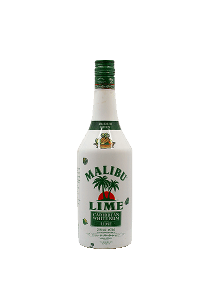 bouteille alcool MALIBU Lime