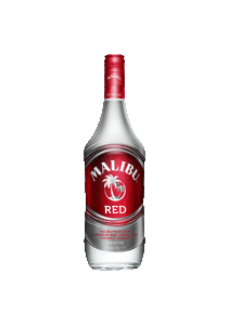 bouteille alcool MALIBU Red