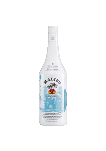 bouteille alcool Malibu Snow Flake