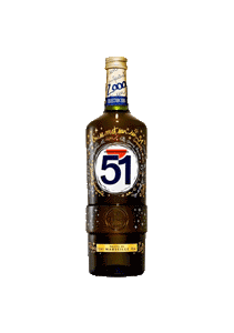 bouteille alcool PASTIS 51 Mots