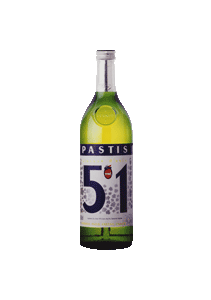 bouteille alcool PASTIS 51 Original New Design 1960