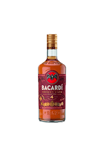 bouteille alcool Bacardi Cuatro Sherry Cask