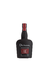 bouteille alcool DICTADOR 12 ans