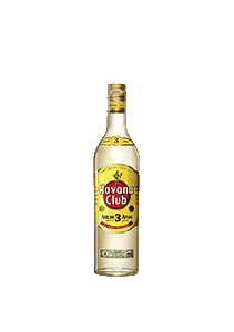 bouteille alcool HAVANA CLUB 3 ans