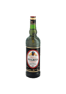bouteille alcool Negrita Ambré