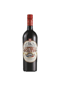 bouteille alcool ROUTIN Rouge