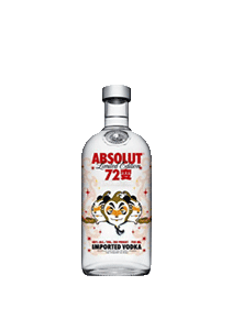 bouteille alcool Absolut 72