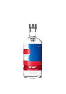 bouteille alcool ABSOLUT América