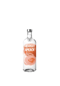 bouteille alcool Absolut Apeach New Design 2013