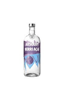 bouteille alcool ABSOLUT Berri Acai