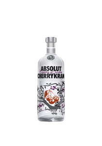 bouteille alcool ABSOLUT Cherrykran