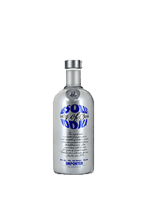 bouteille alcool ABSOLUT Chrome