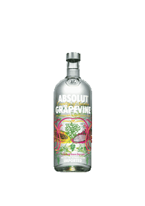 bouteille alcool ABSOLUT Gräpevine