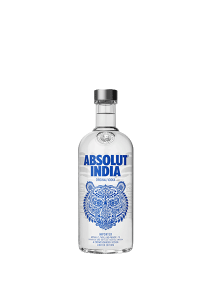 bouteille alcool ABSOLUT India