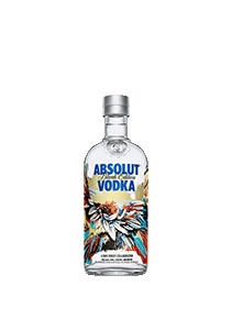 bouteille alcool Absolut Blank Edition Dave Kinsey