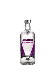 bouteille alcool Absolut Los-Angeles