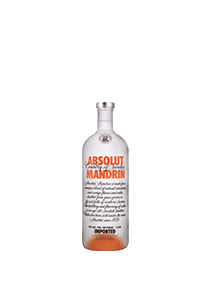 bouteille alcool Absolut Mandrin
