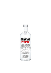 bouteille alcool ABSOLUT Peppar Design 1986