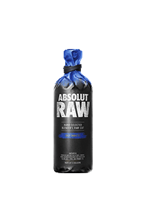 bouteille alcool Absolut Raw Bag
