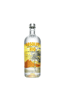 bouteille alcool Absolut Rio