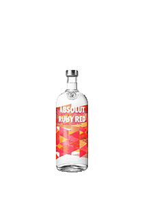 bouteille alcool ABSOLUT Ruby Red New Design 2013