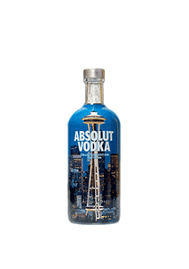 bouteille alcool ABSOLUT Seattle