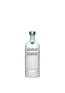 bouteille alcool Absolut Vanilia Design 2003