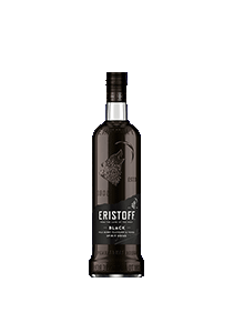 bouteille alcool Eristoff Black New Design 2019