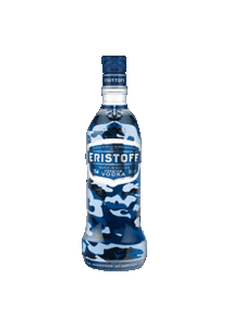 bouteille alcool ERISTOFF Camouflage