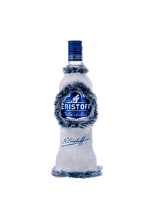 bouteille alcool Eristoff Edition 2011