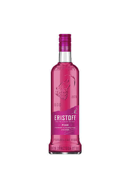 bouteille alcool ERISTOFF Pink