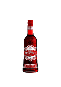bouteille alcool Eristoff Red Design 2005