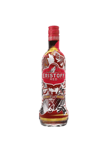 bouteille alcool Eristoff Wolf Pack