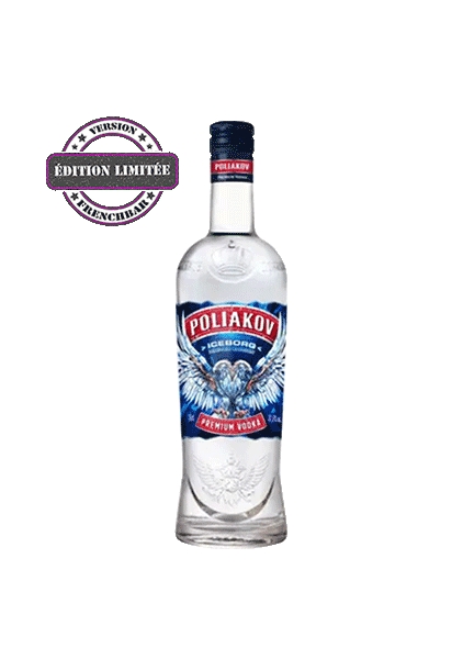 bouteille alcool  POLIAKOV  Iceborg  