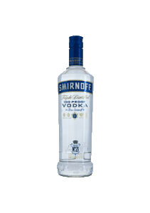 bouteille alcool SMIRNOFF 100 Proof