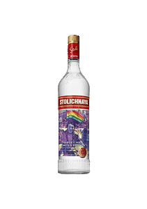 bouteille alcool Stolichnaya Harvey Milk Edition 2021