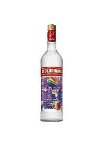 bouteille alcool STOLICHNAYA Harvey Milk