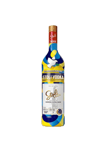 bouteille alcool Stolichnaya Liberate Ukraine