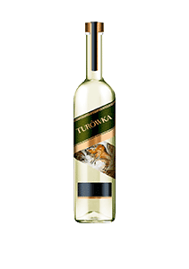 bouteille alcool Turowka Herbe de bison