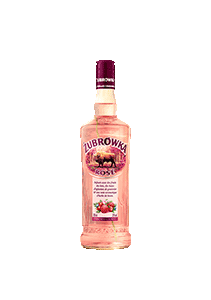 bouteille alcool Zubrowka Rosé