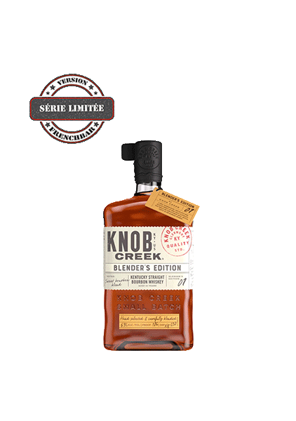 bouteille alcool  KNOB CREEK Blender’s Édition Numéro 1  