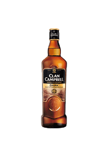 bouteille alcool Clan Campbell Dark